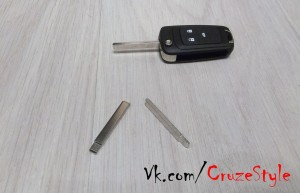 Корпус ключа для Chevrolet Cruze