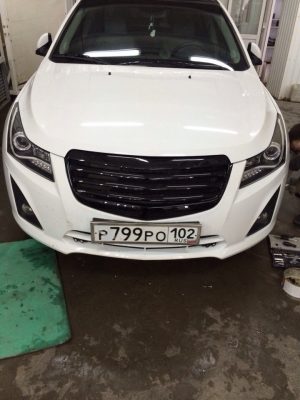 Тюнинг решетка радиатора Chevrolet Cruze 2013- — изображение 6