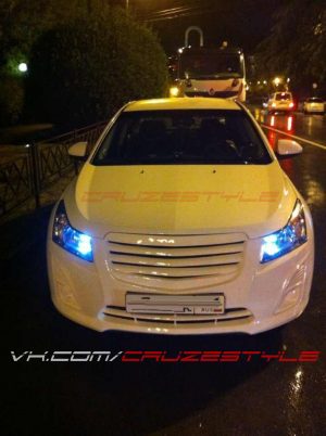 Тюнинг решетка радиатора Chevrolet Cruze 2013- — изображение 5