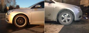 Пружины с занижением для Chevrolet Cruze -30 -50 -70 — изображение 3