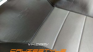 Чехлы черно-серые для Chevrolet Cruze — изображение 4