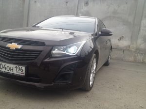 Передняя тюнинг оптика для Chevrolet Cruze — изображение 2